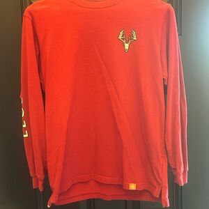 Legendary Whitetails Red Shirt with Deer Logo